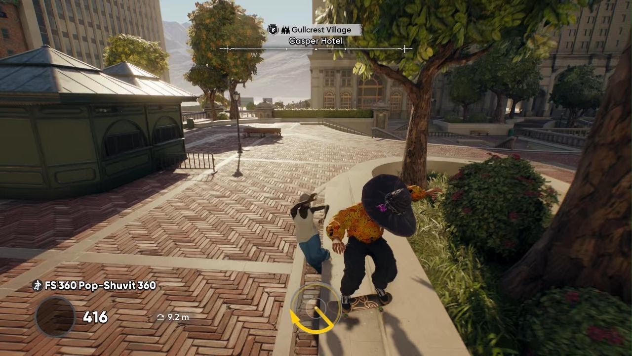 skate. 360 Pop-Shuvit + Grind One sequence (Explained)