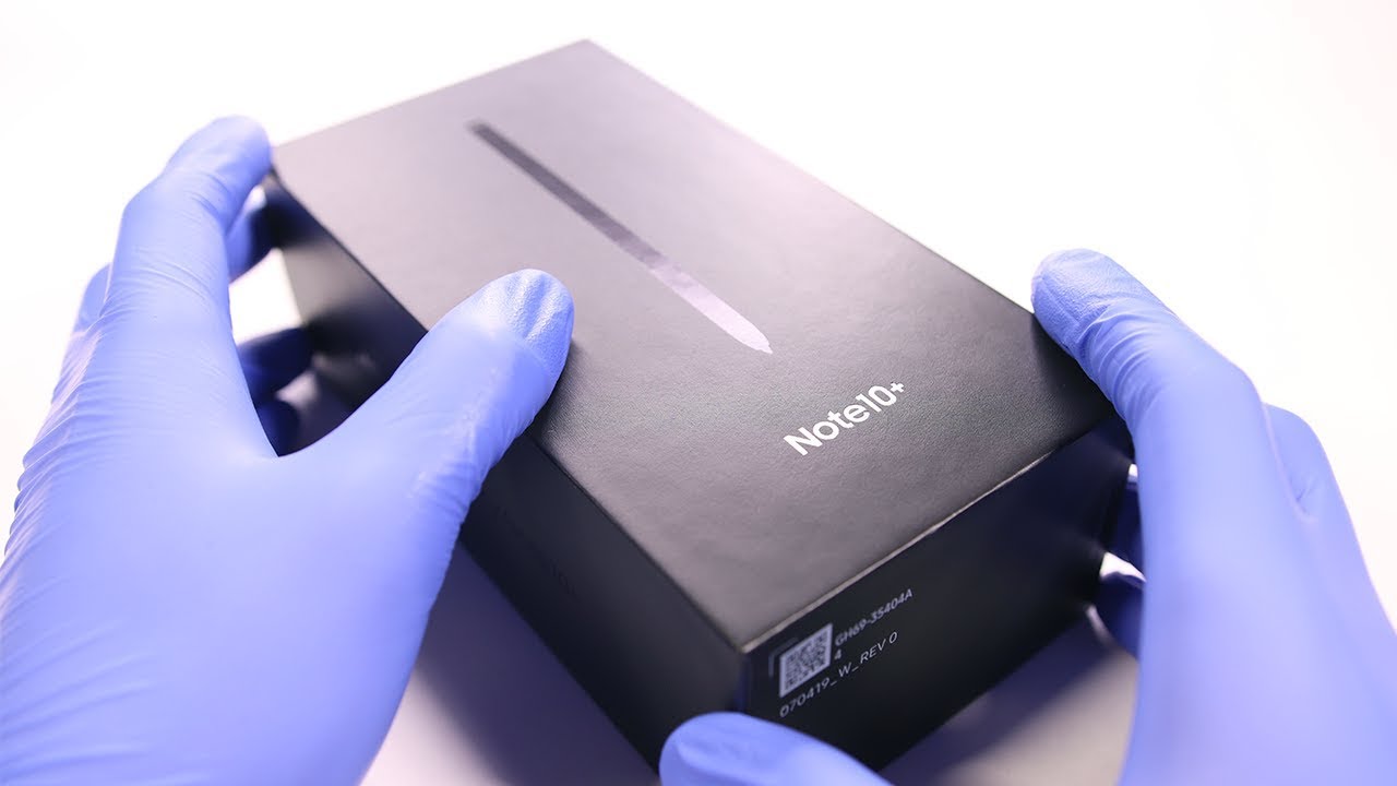 Samsung Galaxy Note 10 Plus Unboxing - ASMR