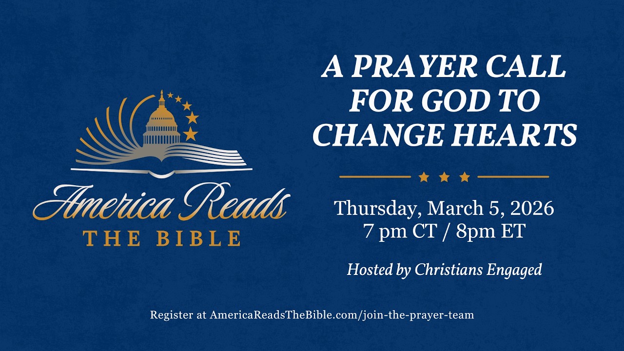 America Reads the Bible National Prayer Call
