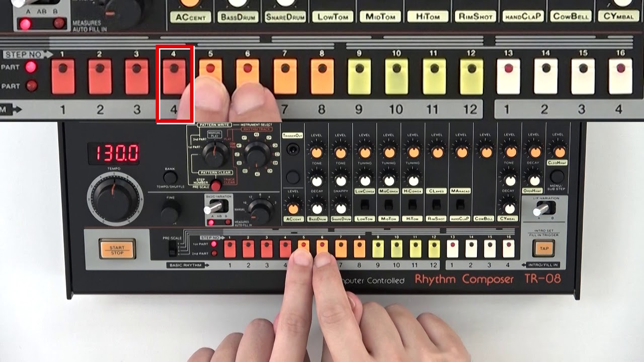 &ldquo;Pattern Play&rdquo; Roland TR-08 #01