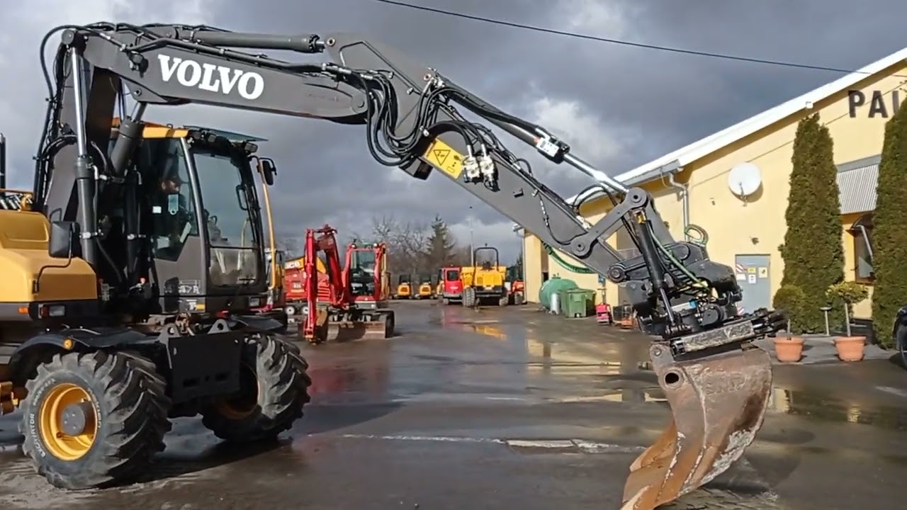 Koparka kołowa VOLVO EW 140 D – ROTATOR .2013 rok /CAT