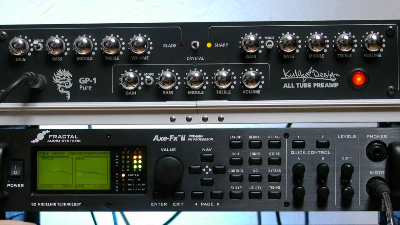 Axe-FX II Tutorial (en): Tone Matching (2) - Kulik Preamp