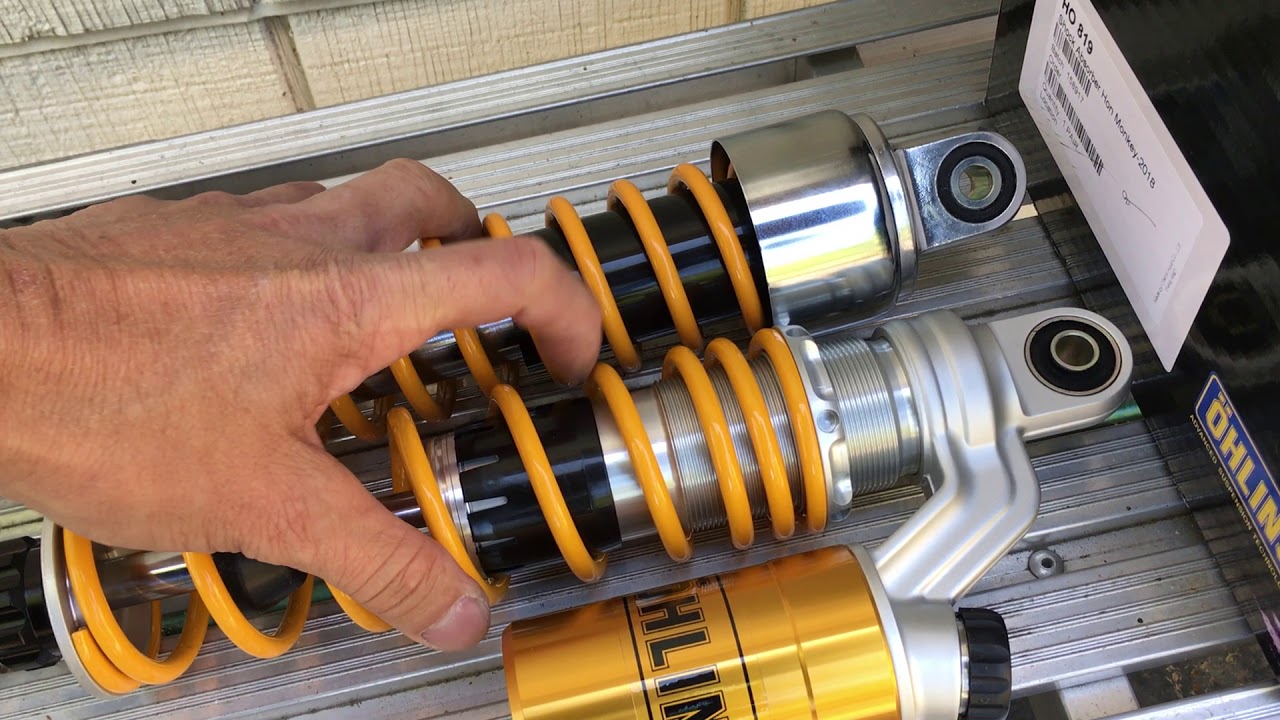Honda Monkey Ohlins shock weight