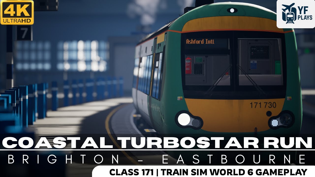 Train Sim World 6 | East Coastway: Brighton - Eastbourne | Coastal Turbostar Run | Class 171