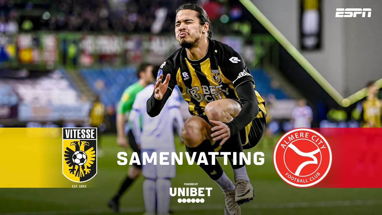 Hadj Moussa VERMAAKT Gelredome in SLOTFASE!🤯  | Samenvatting Vitesse - Almere City