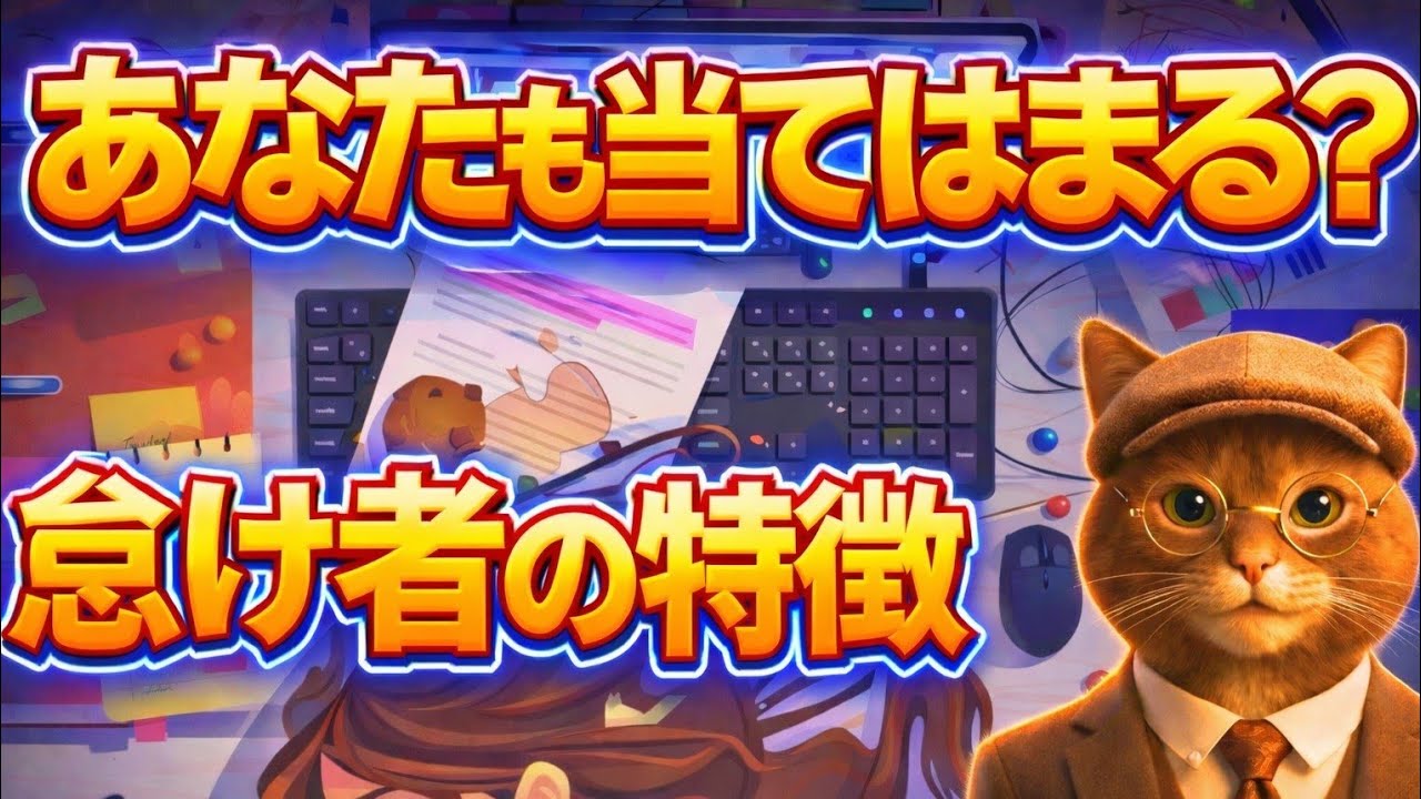 怠け者の5つの特徴