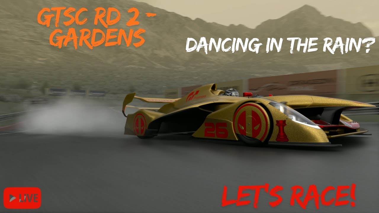 Live - GTSC Rd 2 - Dragon Trail Gardens - Let's race and chat!