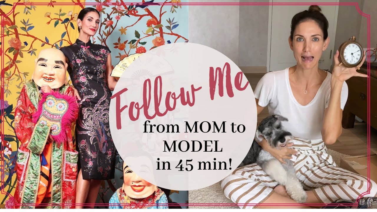 HOW I TRANSFORMED FROM MOM TO GLAM MODEL IN 45 MIN (ISSUE Thailand Anniversary)