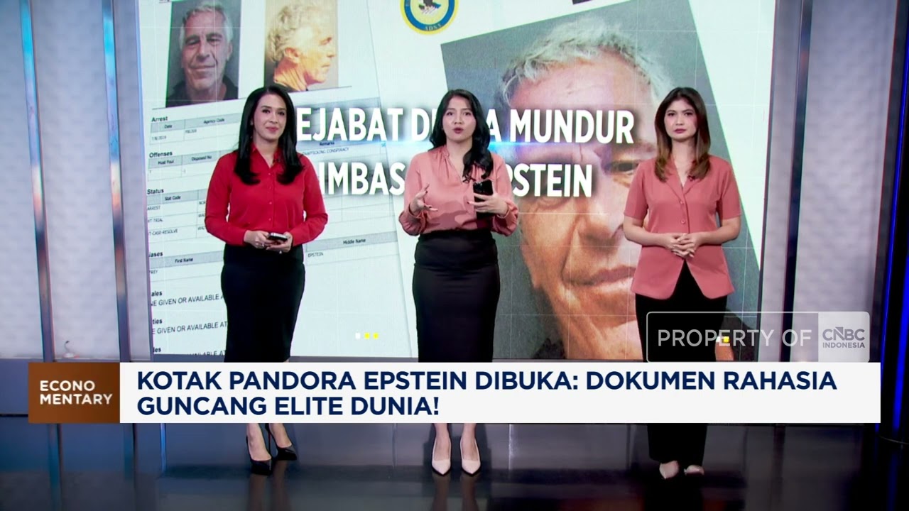 Kotak Pandora Epstein Dibuka: Dokumen Rahasia Guncang Elite Dunia