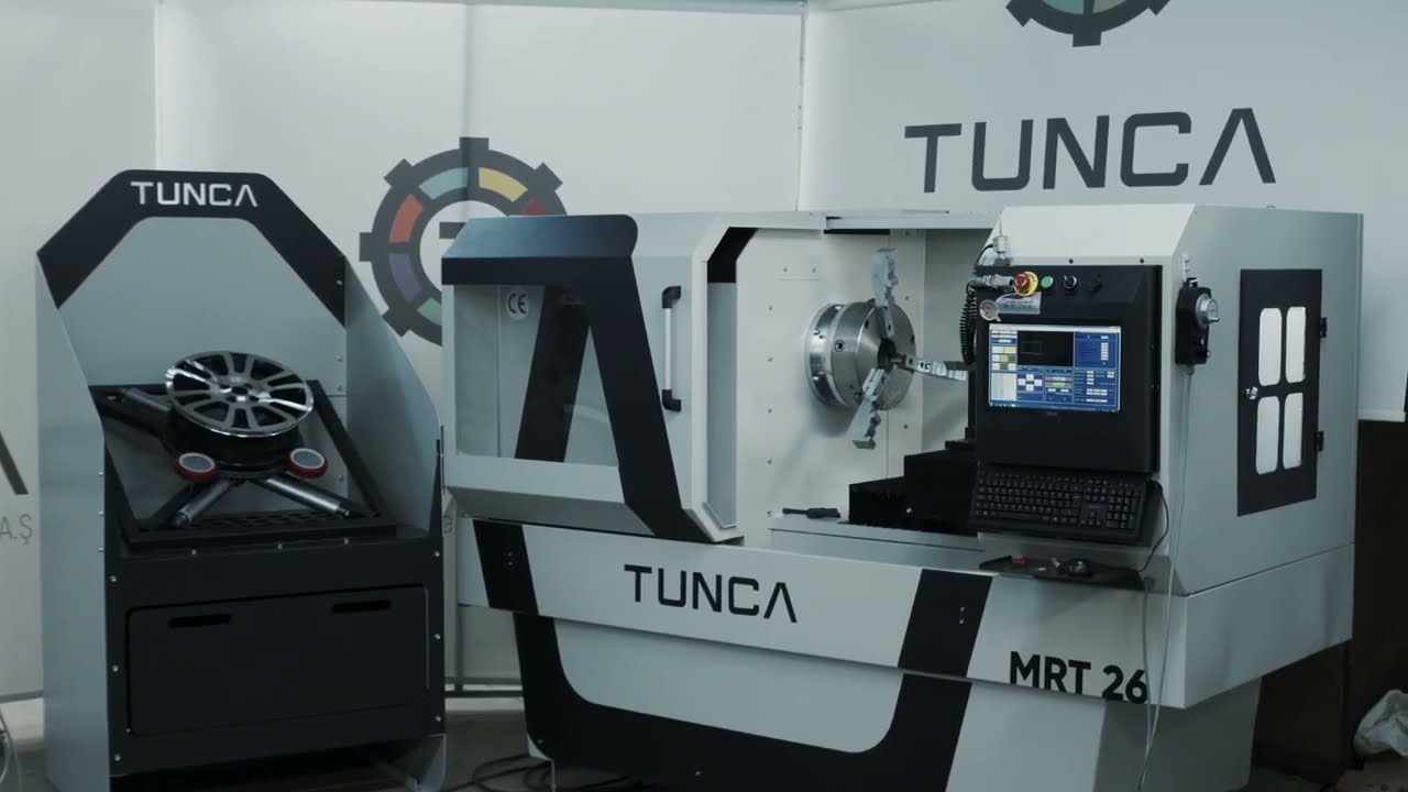 CNC Jant İşleme Makinesi MRT26 %100 Yerli