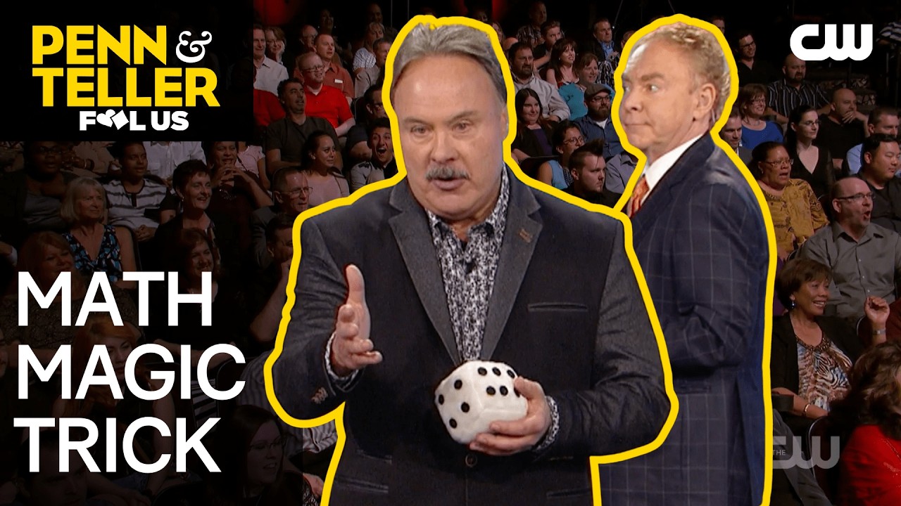 Guinness World Records Magician Fools Penn & Teller with Math Magic Trick | Penn & Teller: Fool Us