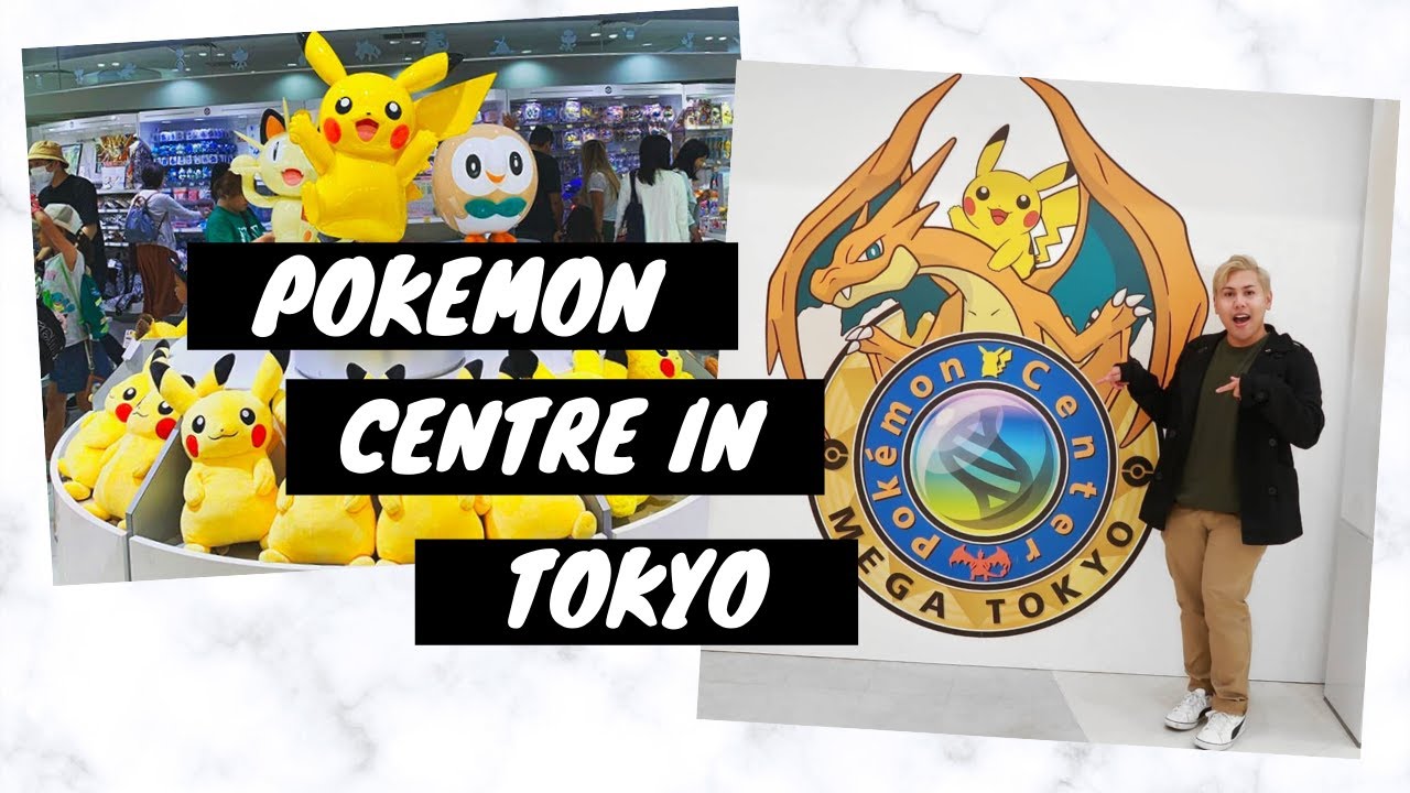 Real Life POKEMON Center in Tokyo | Japan Travel Vlog