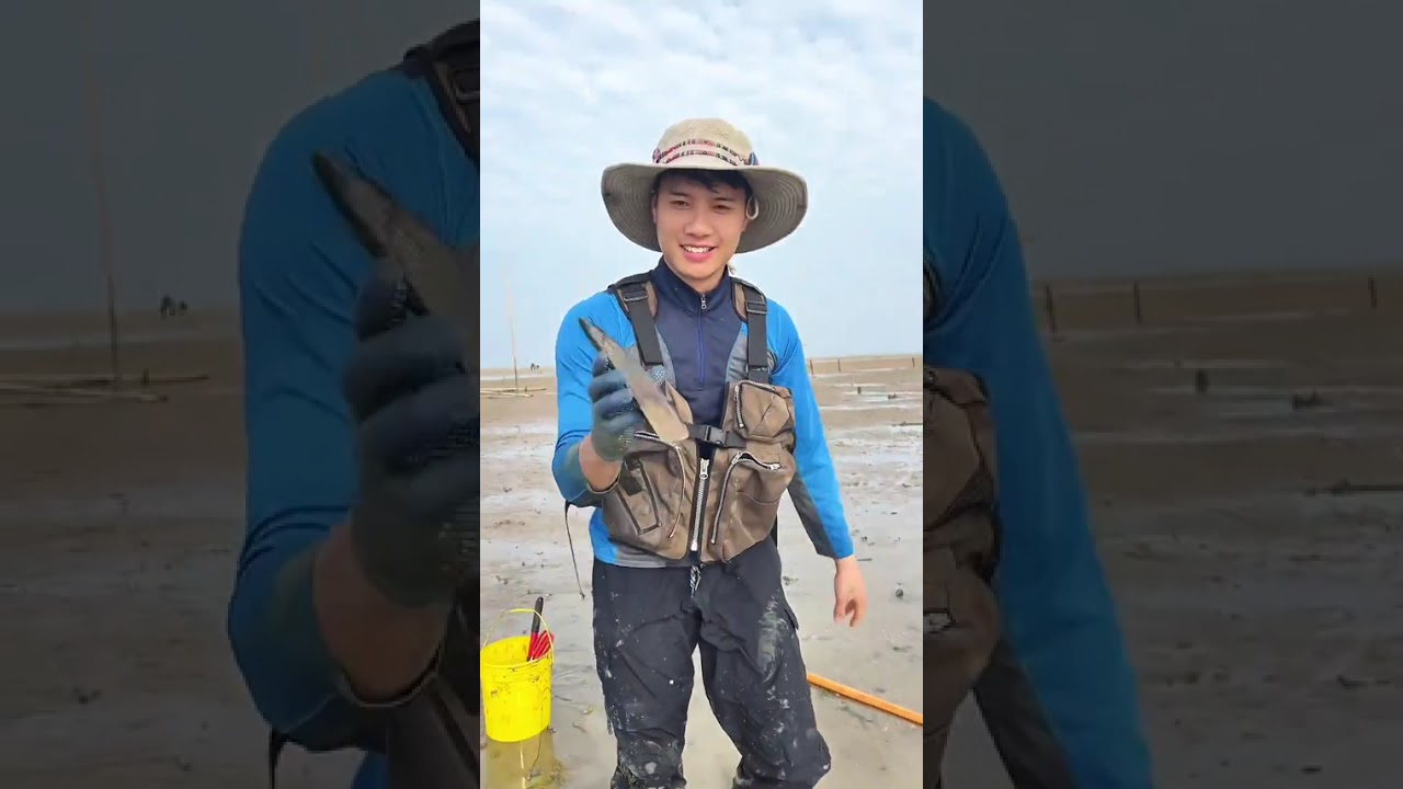 真实赶海，抓皮皮虾需要技巧吗