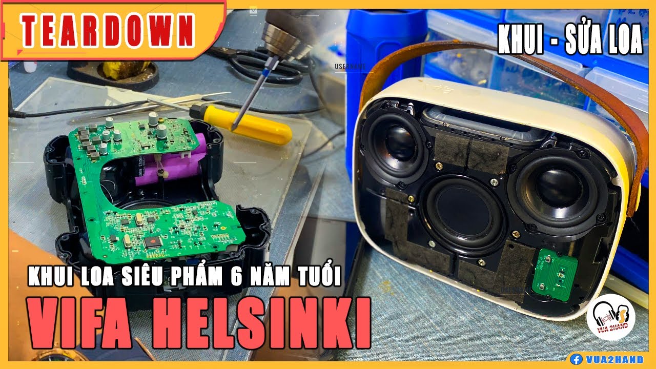 [TEARDOWN] Siêu phẩm VIFA HELSINKI - Loa 6 năm tuổi l Củ loa quá pheeee ?!