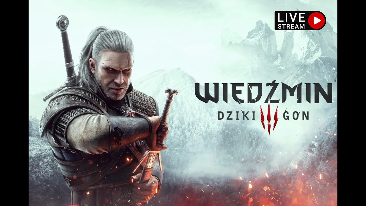 🔥Wiedźmin 3 - Wiedźmy #4 [LIVE] 🔴⚔️