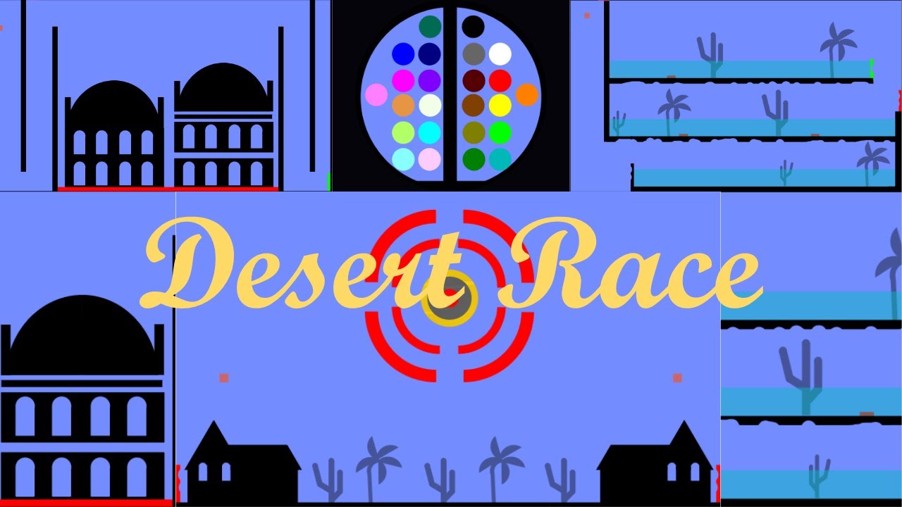 24 Marbles Marble Race Ep.1 Desert Race