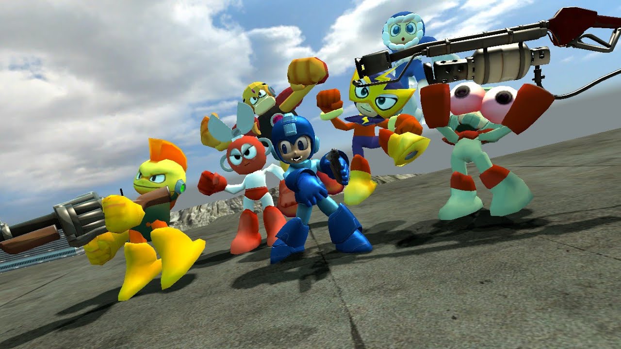 The Stupid Adventures of MegaMan Ep.1 (Gmod Machinima, kinda)