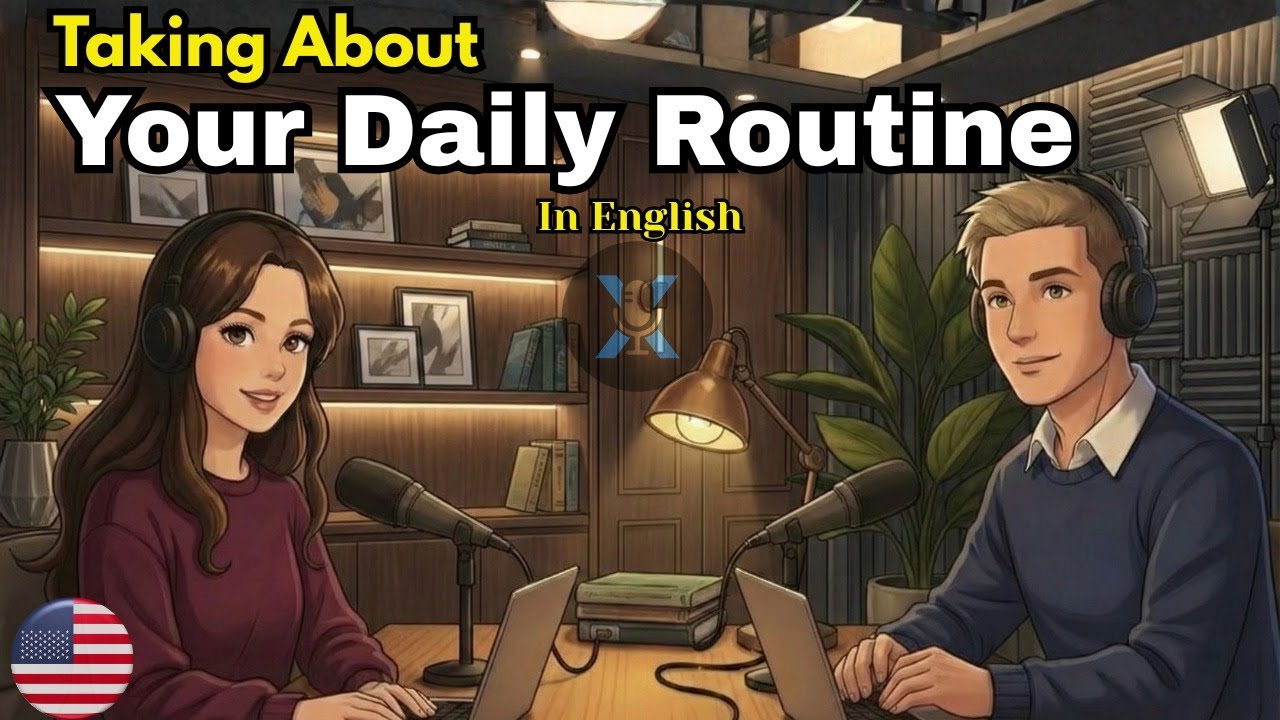 Talk About Your Daily Routine in English | A2–B1 Speaking Practice