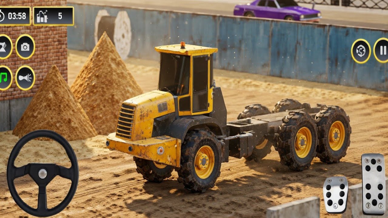 JCB City Road Construction Simulator 3D - City Construction Road Builder Simulator -Android Gameplay