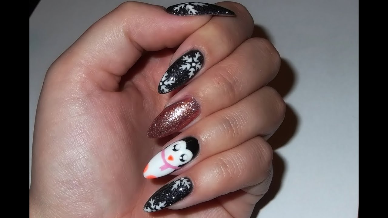 Winter penguin - zimowy pingwinek Semilac