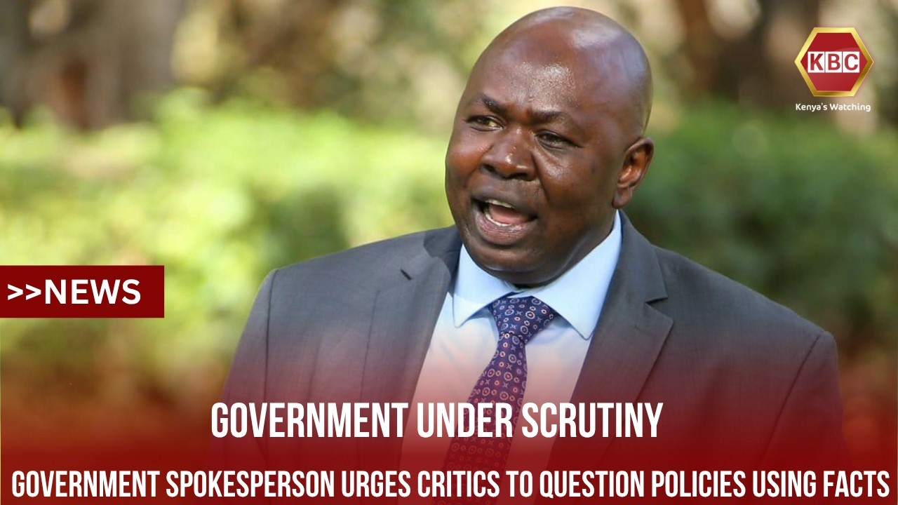 Charles Owino gives first briefing as Government Spokesperson