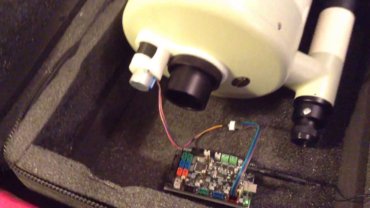 Motorisation de la mise au point de mon CN-212 Takahashi