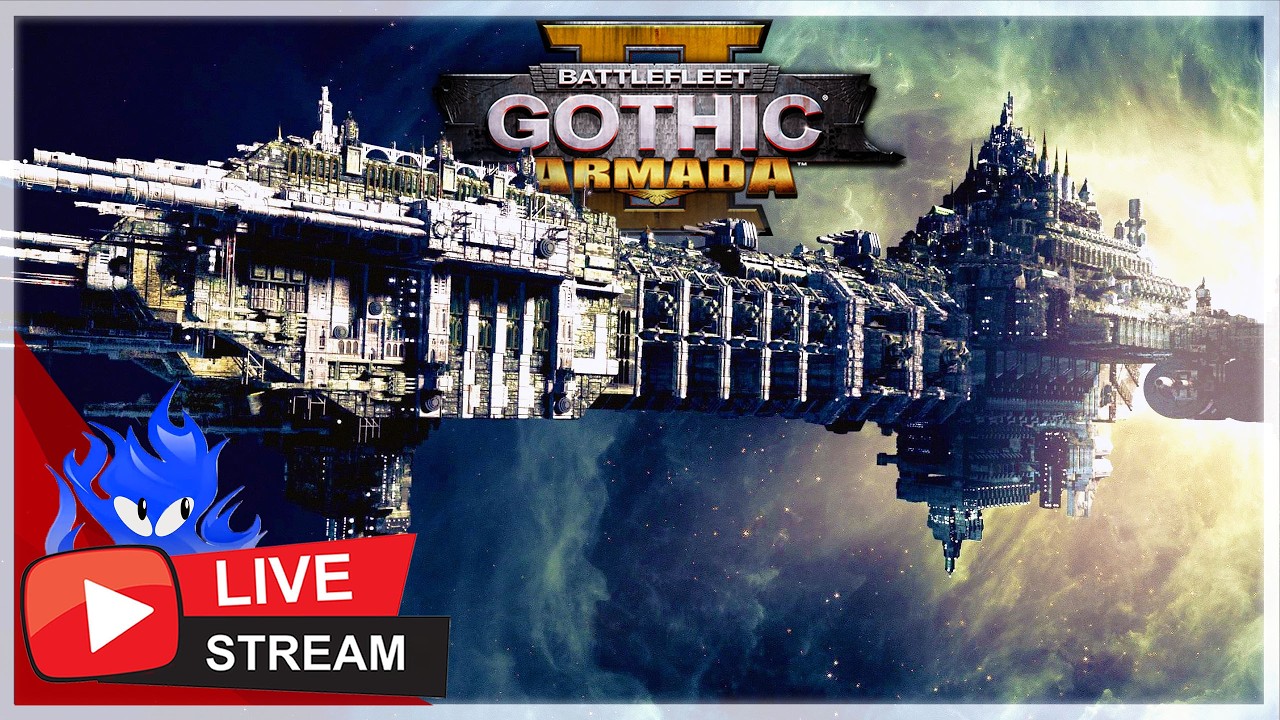 🔴 LIVE - Battlefleet Gothic 2 - Will We Survive the Waves of Hive Fleets on our Doorstep!?