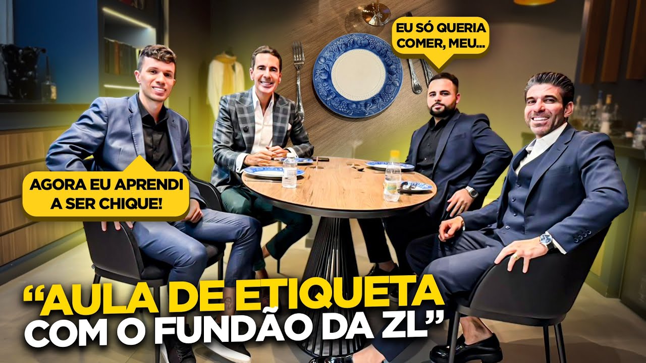 AULA DE ETIQUETA - ELES PRECISAVAM APRENDER A SE COMPORTAR!!!