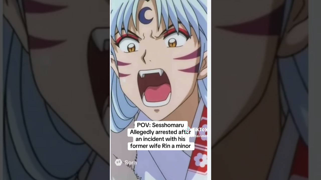 Sesshomaru The Groomer #animeseries #anime #inuyasha #subscribe #shorts #ai