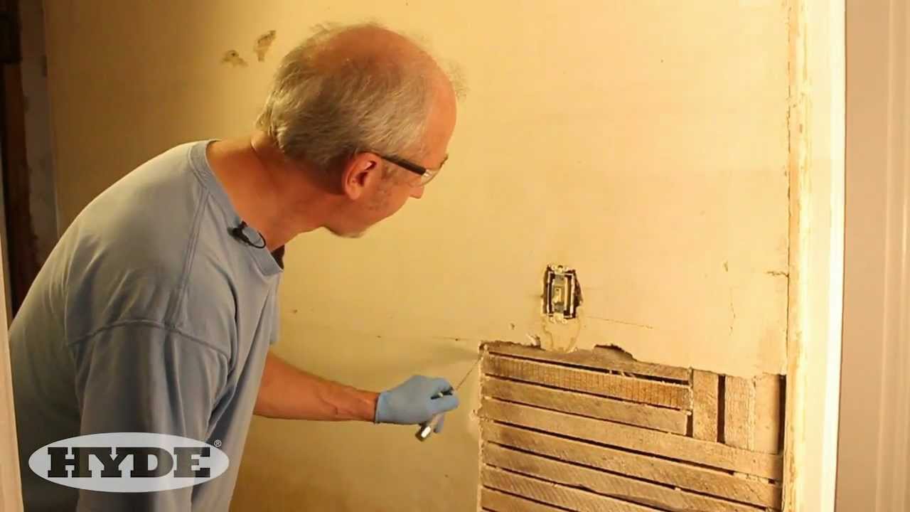 How to Fix a Hole in Plaster
