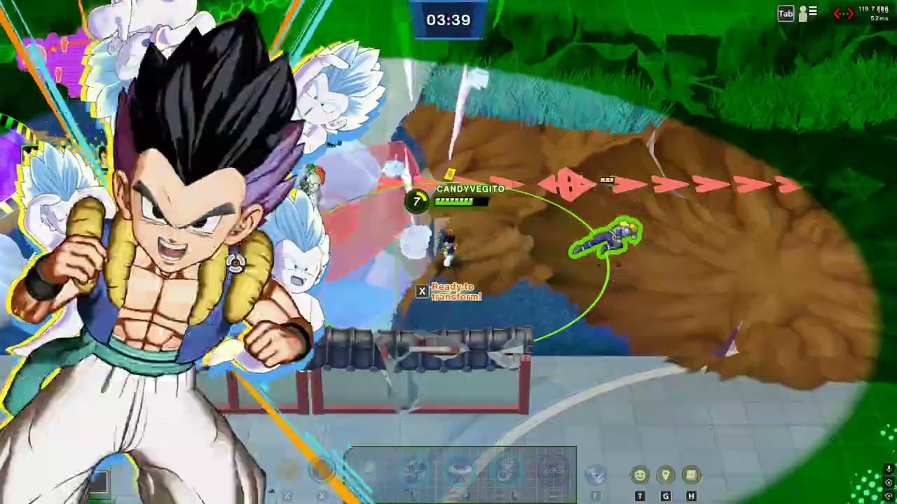 Raw, Uncut, Gotenks Gamplay
