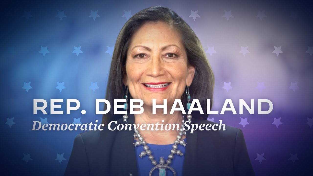 Rep. Deb Haaland speech at the Democratic Convention | Joe Biden For President 2020