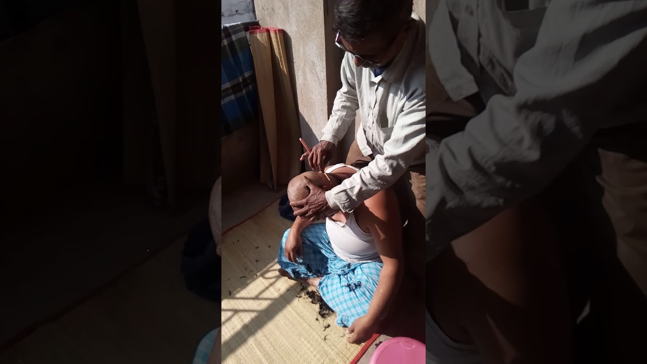 Mens home lockdown headshave
