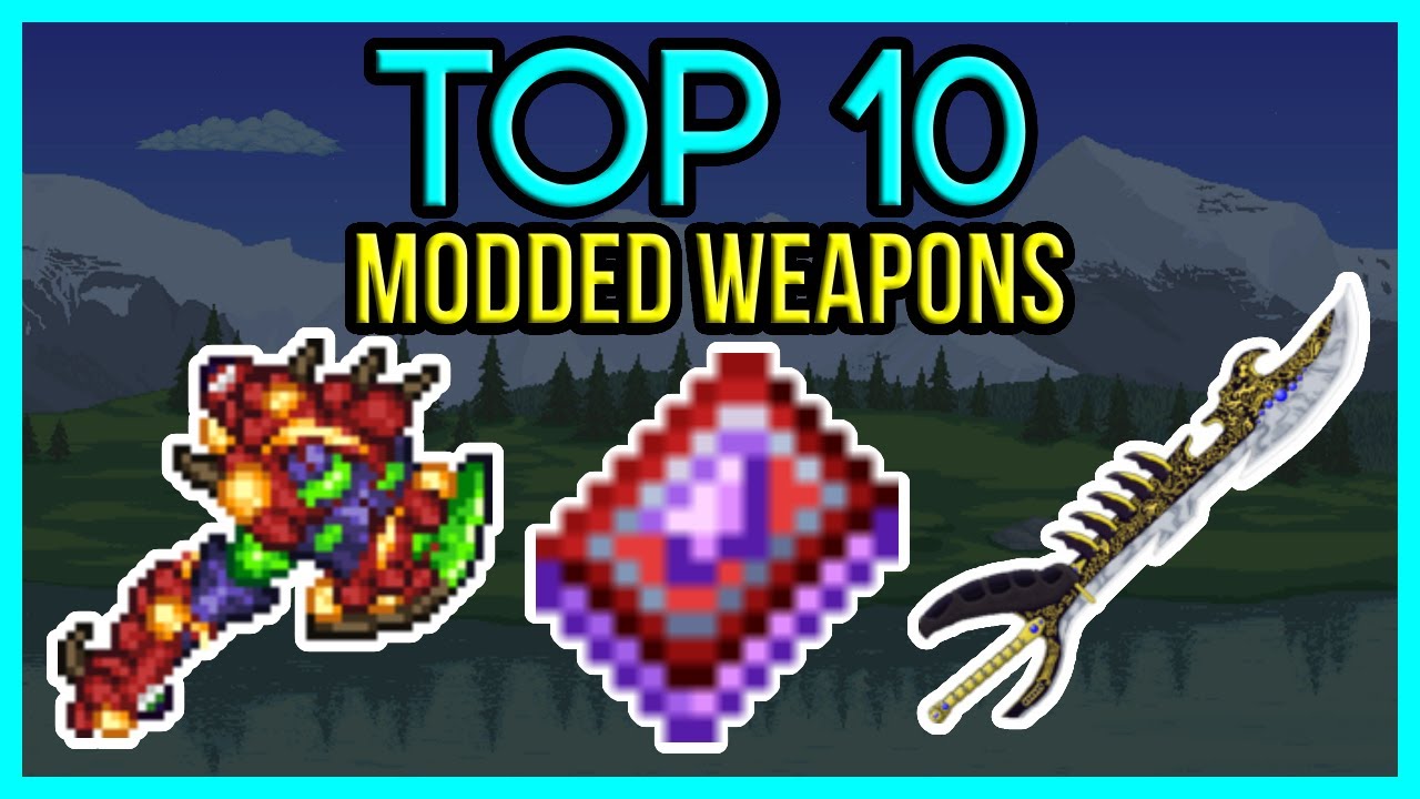 TOP 10 OP Weapons in Modded Terraria