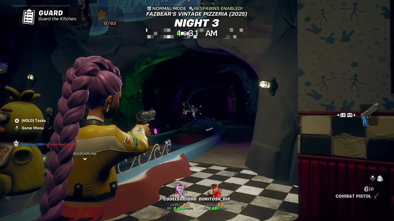 FNAF Night shift Multiplayer with friends on Fortnite 2/4