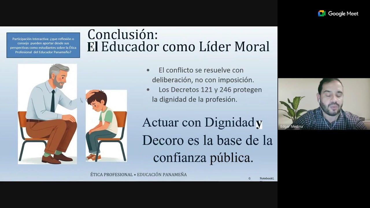 MAESTRÍA EN DOCENCIA SUPERIOR A25 (ÉTICA DEL EDUCADOR - EDGAR MEDINA) RECURRENTE