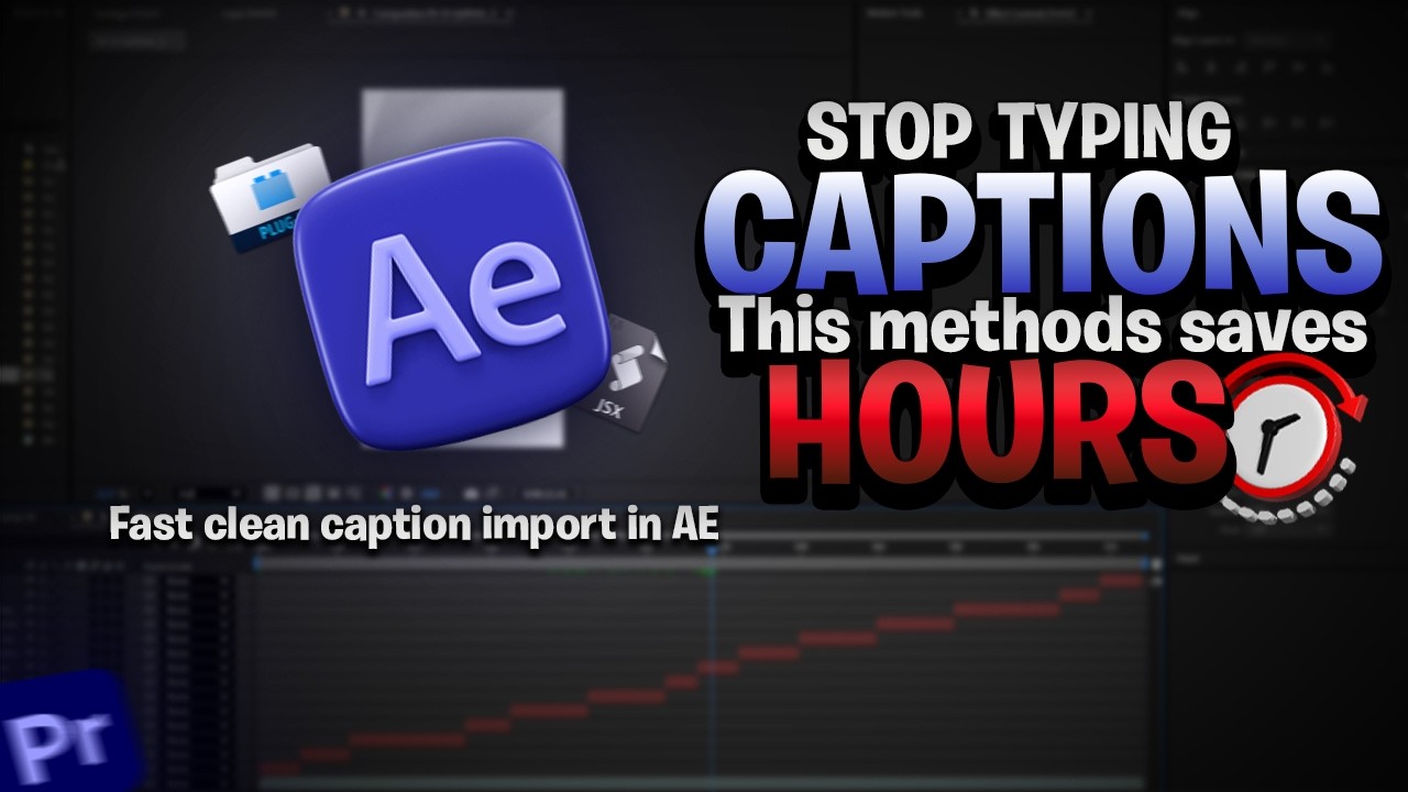 How to import srt files in After Effects?  | Auto Captions | Tamil tutorial | Edit with Sarvesh