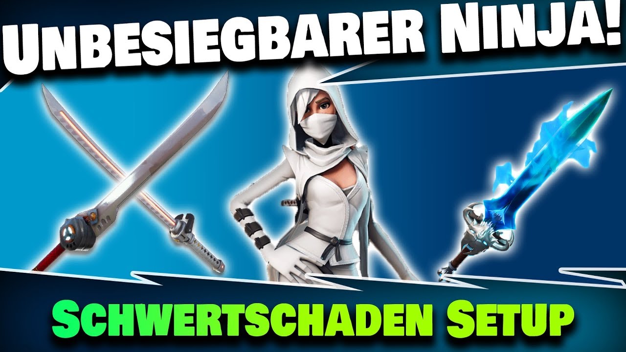Unsterblicher Ninja mit Schwertern | Fortnite Rette die Welt