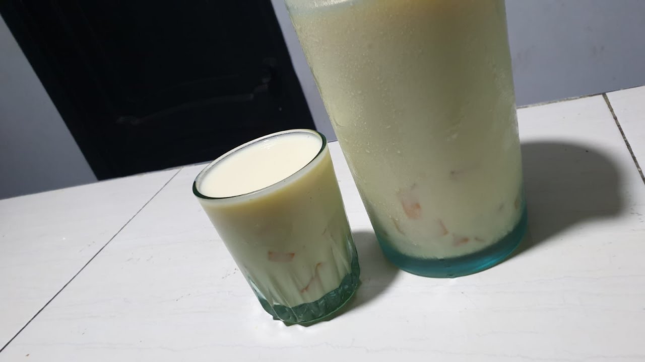 Como hacer un yogur de melocoton de forma casera/How to make a peach yogurt at home