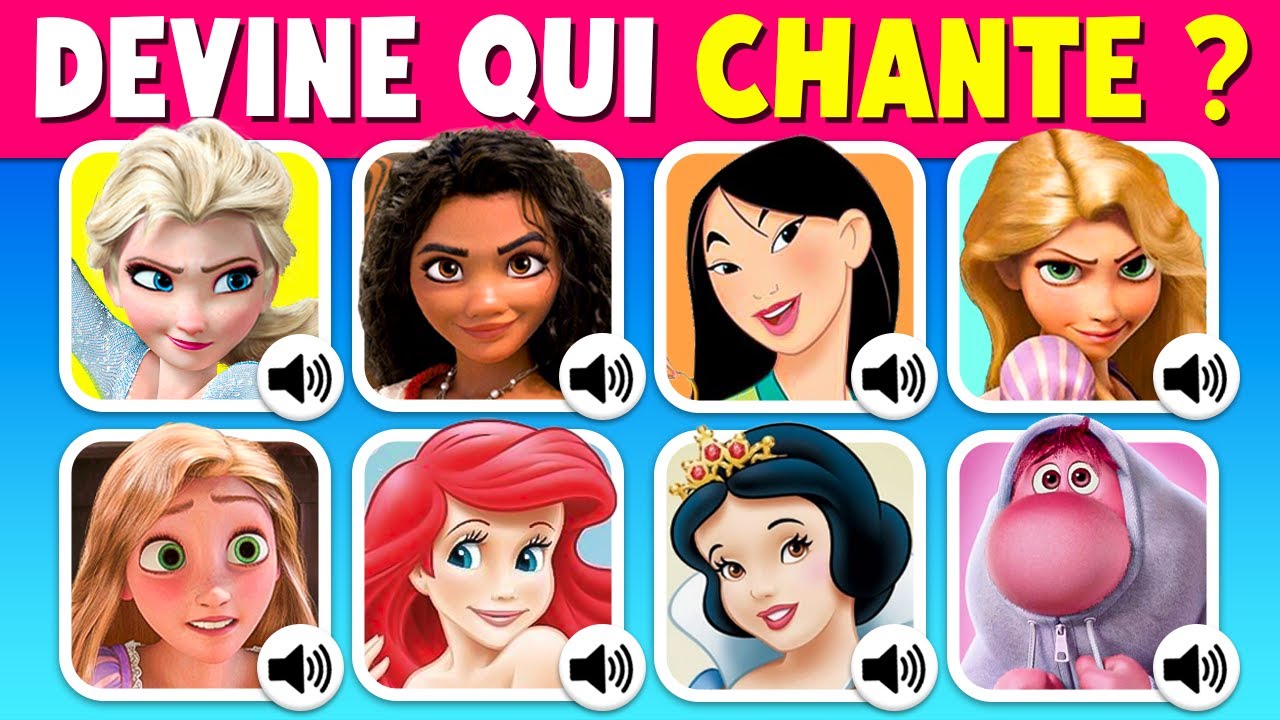 Devine qui CHANTE...? Édition DISNEY 😍🎵 | Blind Test Disney ~ 50 Chansons