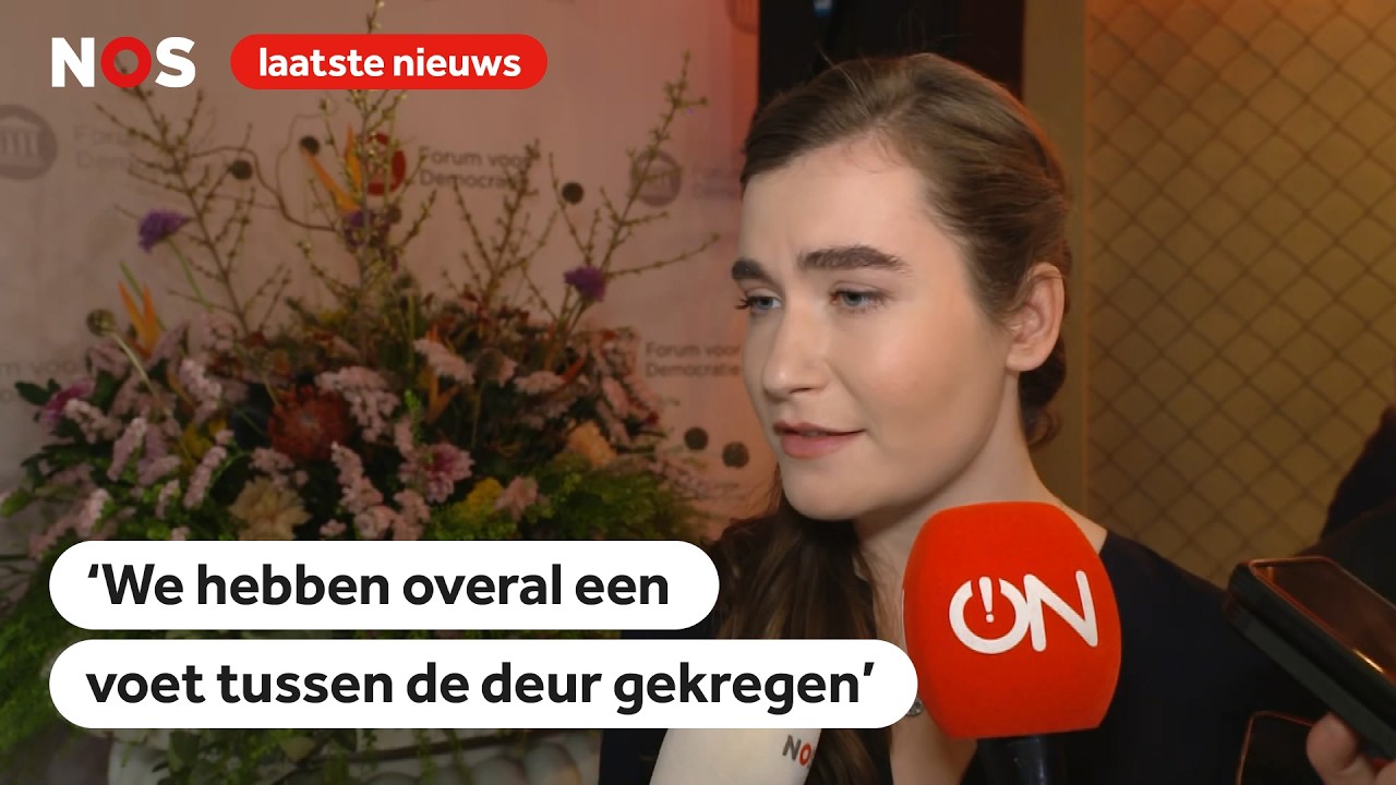 De Vos (FVD) enthousiast over de uitslag van de gemeenteraadsverkiezingen