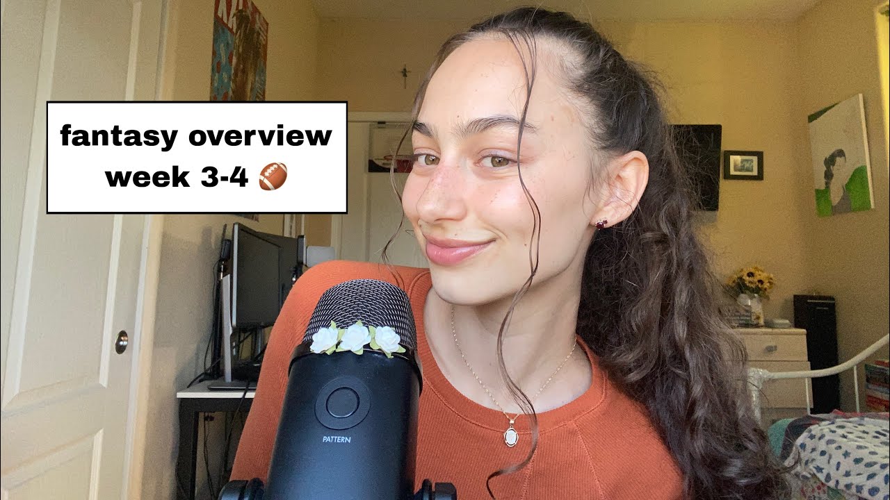 asmr fantasy football overview weeks 3-4 | 🏈