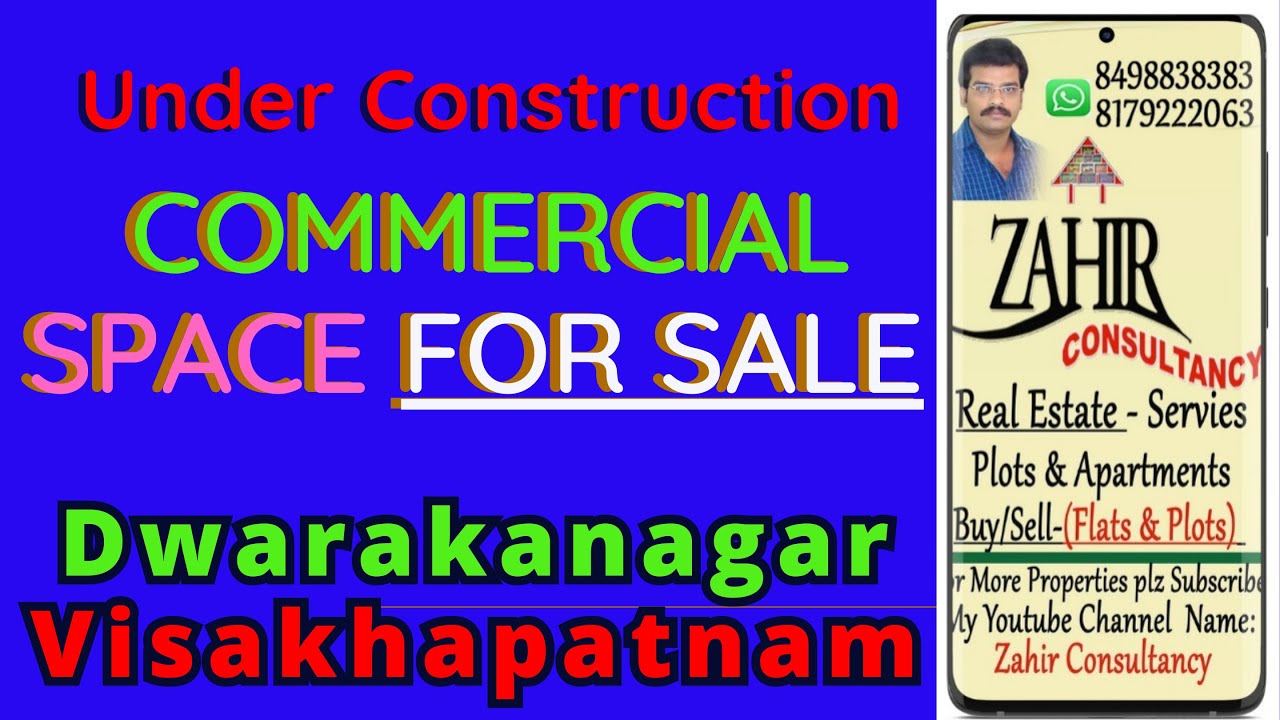id-472|commercial space for sale in dwarkanagar|commercial space for sale Vizag |Zahir Consultancy