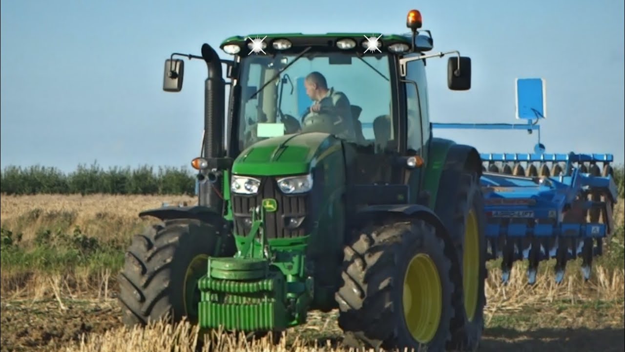 ㋡JELONEK W AKCJI!㋡JOHN DEERE 6140 R㋡TALERZOWANIE㋡AGRO-LIFT㋡