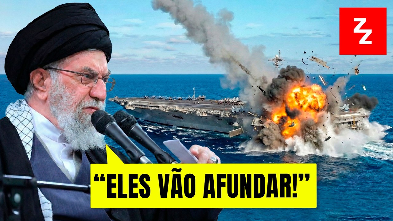 IRÃ NA MIRA DOS EUA? General Fala Após AMEAÇA a Porta-Aviões e Exercícios Militares