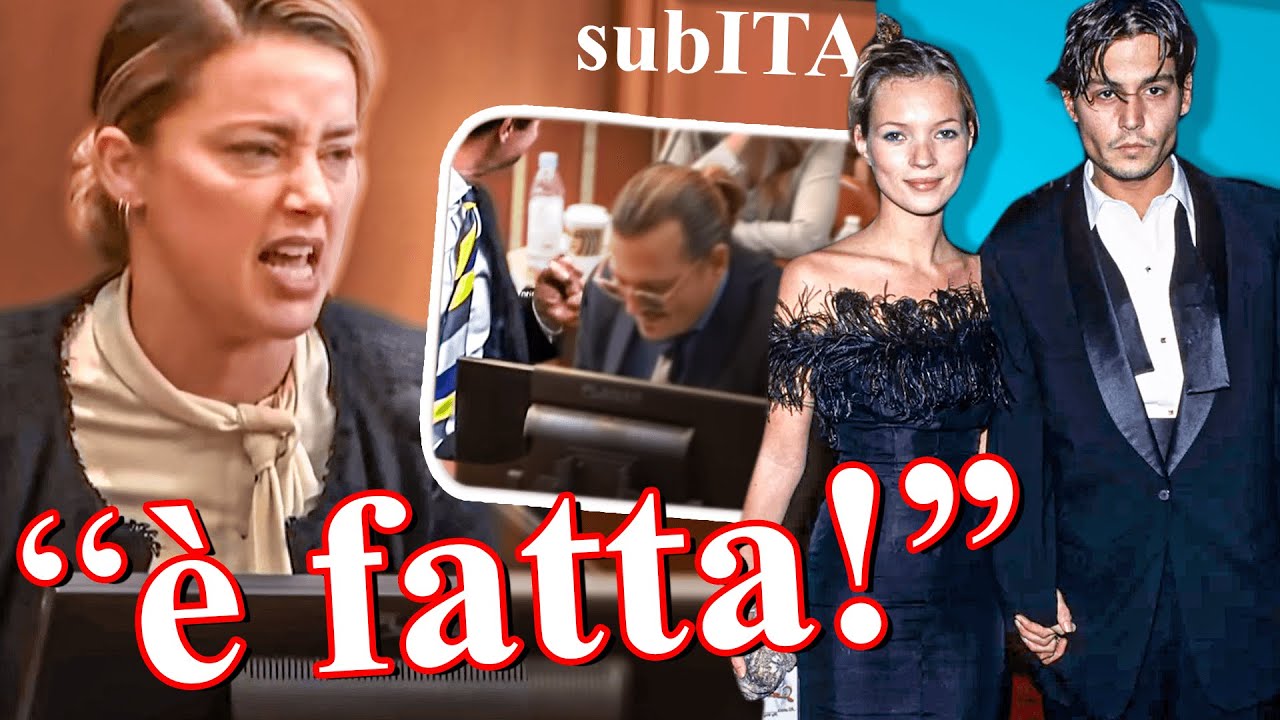AMBER HEARD SBAGLIA ed ESULTA L'AVVOCATO DI JOHNNY DEPP subITA