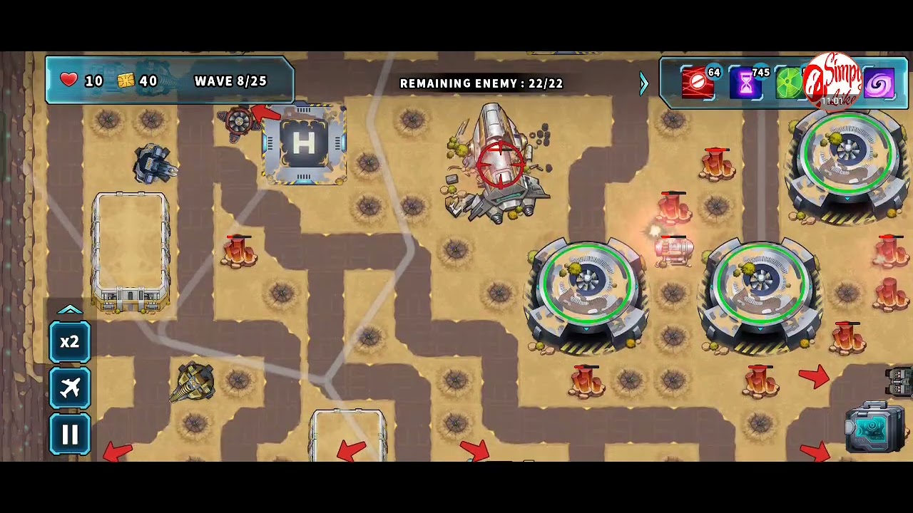 Tower Defense Rush Stage 445