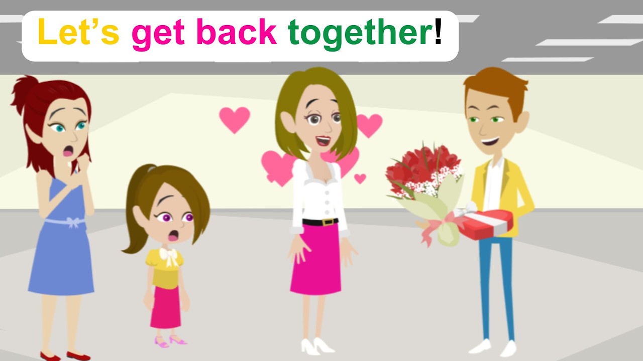 Ella's parents love again on Valentine's Day - Funny English Animated - Ella English