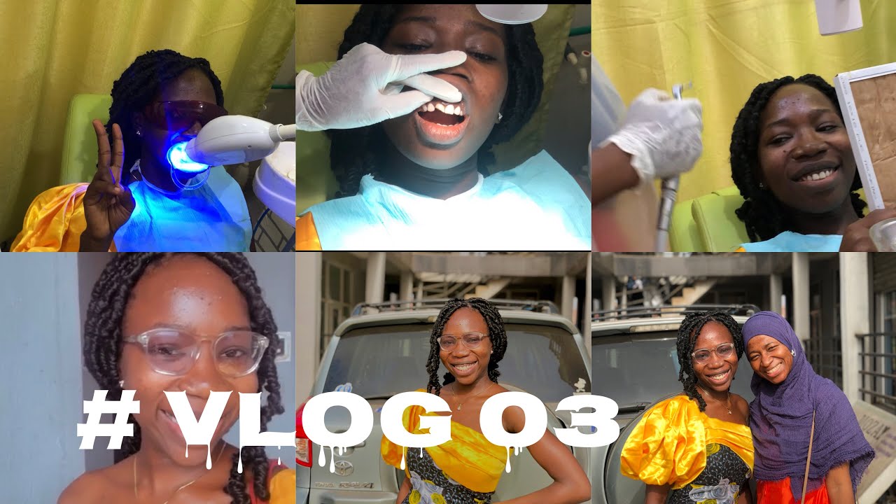 # VLOG 3 How my sister got her tooth filled (cavities vlog)| Mayokun Akanbi #vlog #viral #tooth
