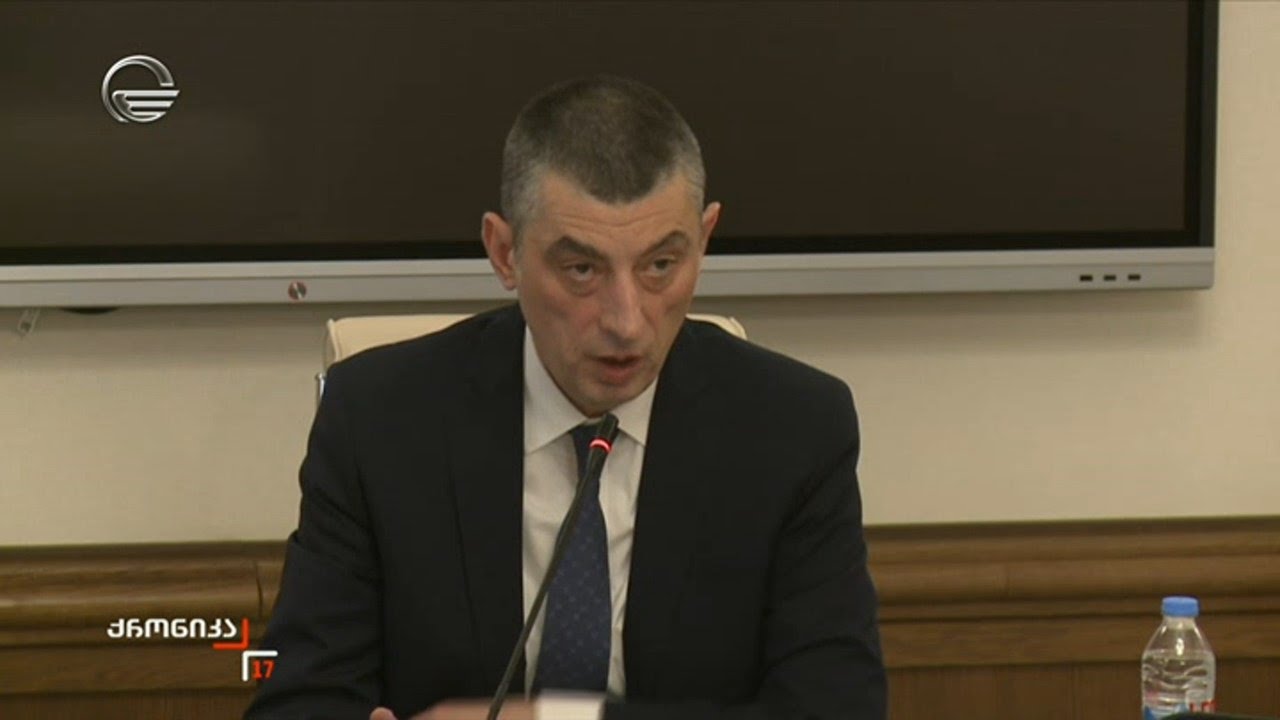 დროებით საგამოძიებო კომისიის წევრების კითხვებს გიორგი გახარია პასუხობს